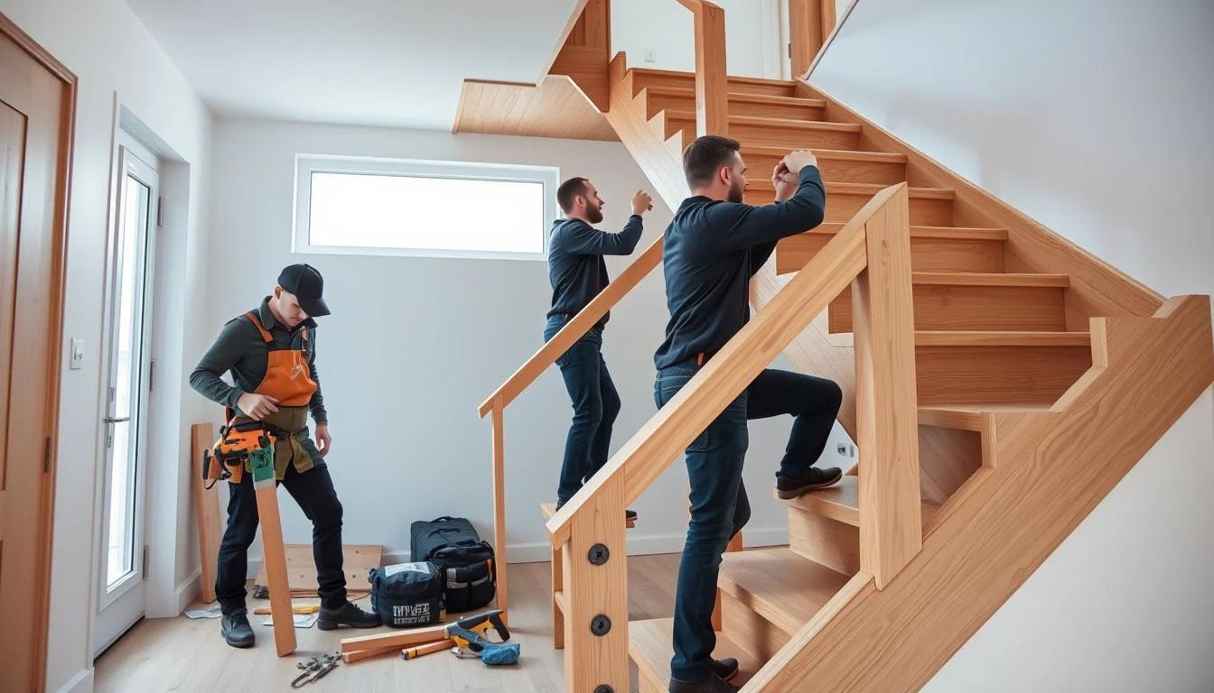 Montaż schodów Poznań